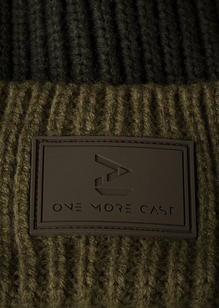 One More Cast Big Head Beanie - Deep Green