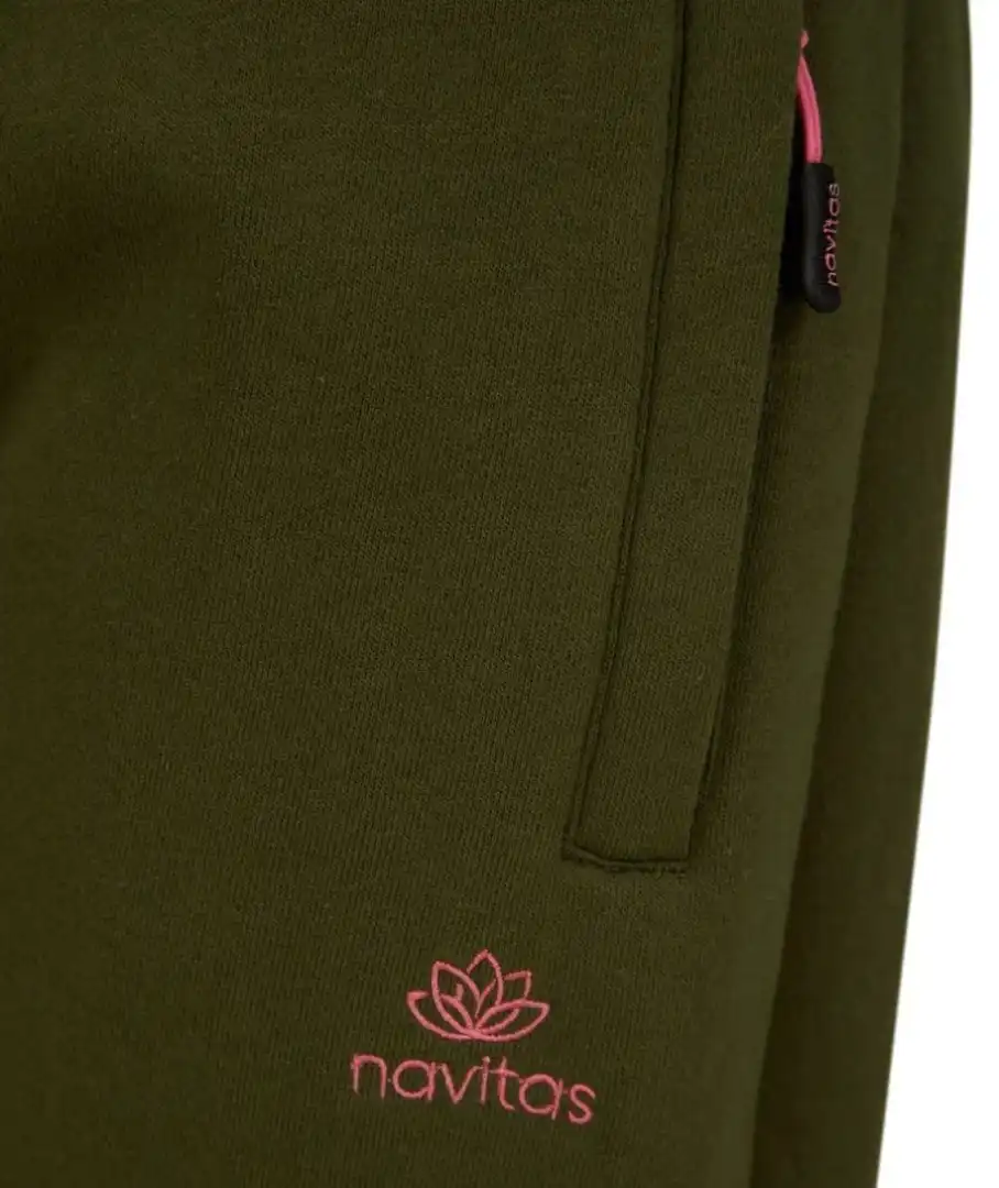 NAVITAS Womens Sherpa Jogger- Green
