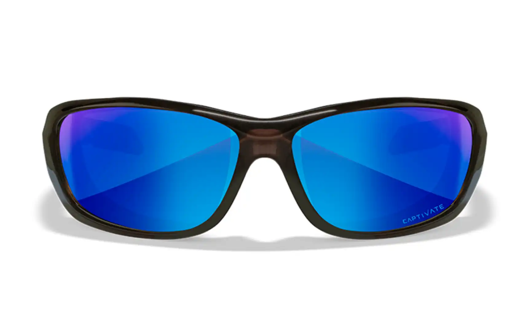 WileyX GRAVITY Captivate Pol Blue Mirror Grey Black Crystal Frame