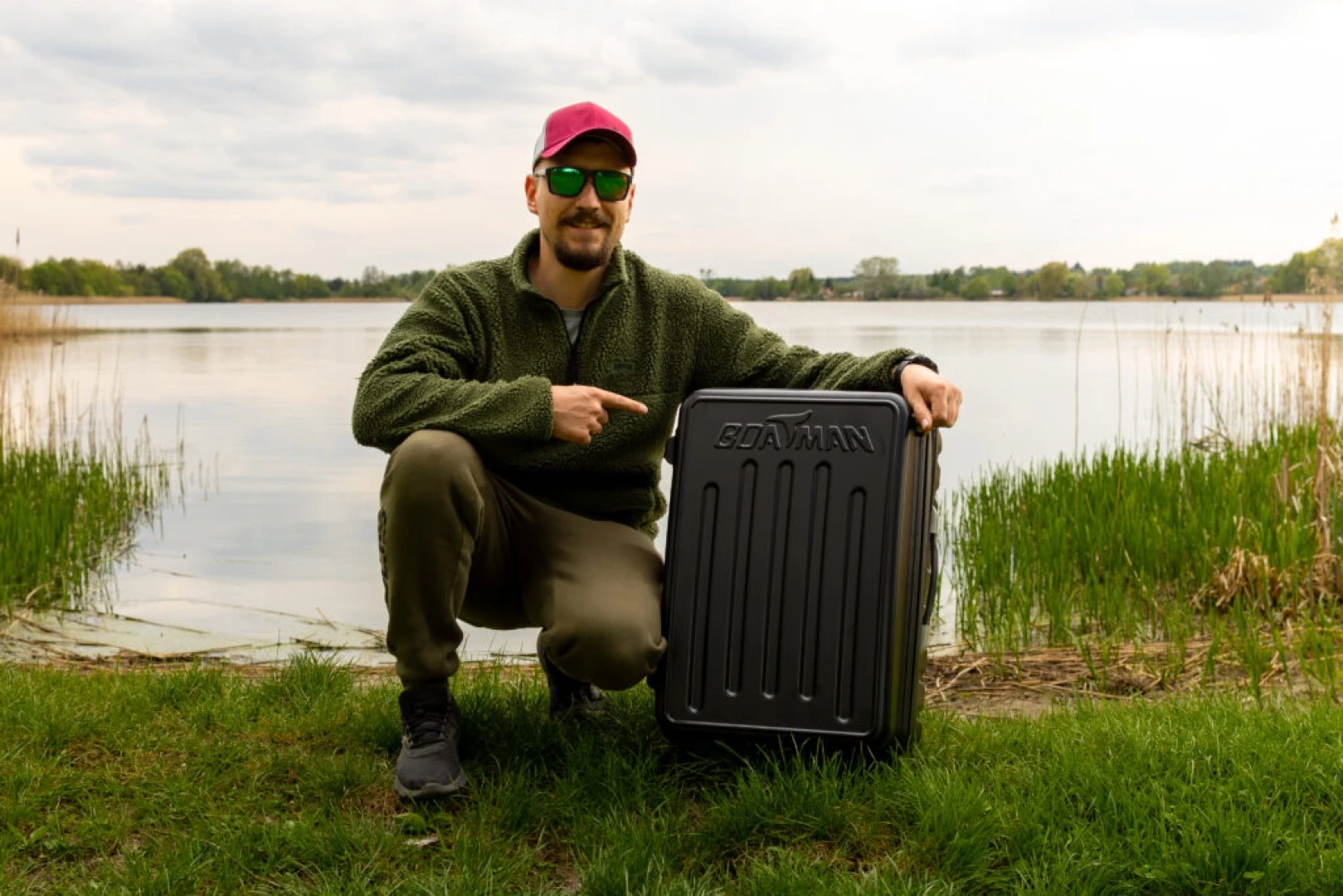 Boatman Actor Plus Sonar Baitboat - BLACK - Echosonda SN4 HOME GPS