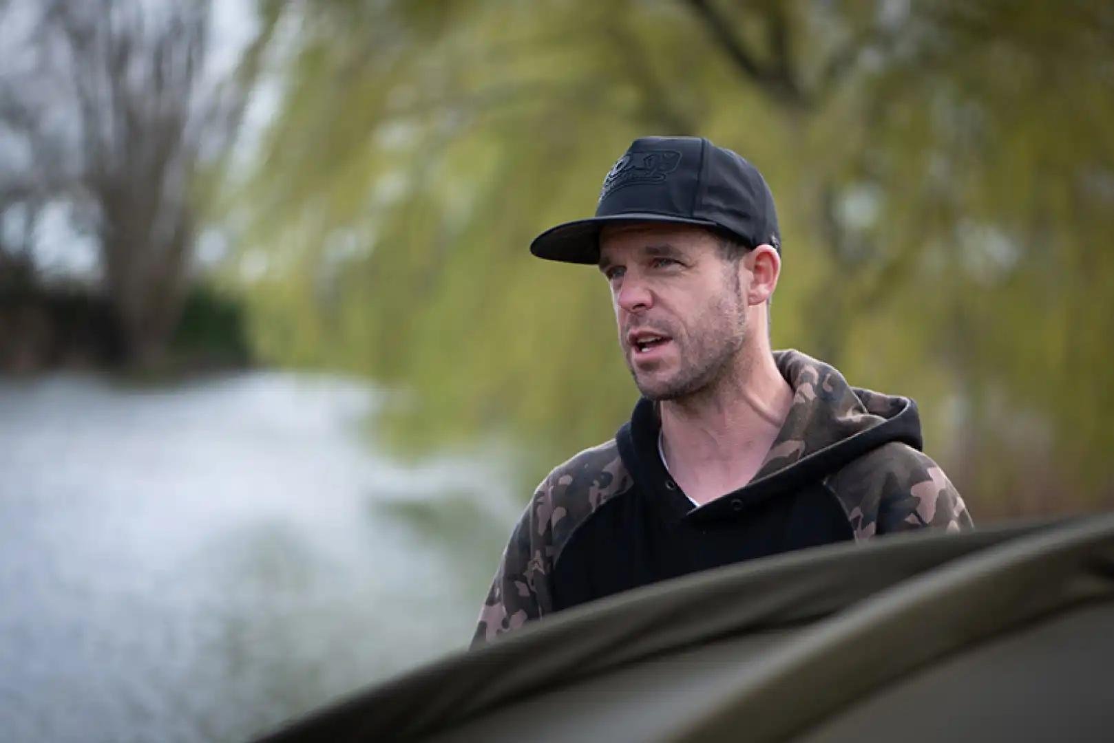 Fox Black / CAMO Snapback Cap