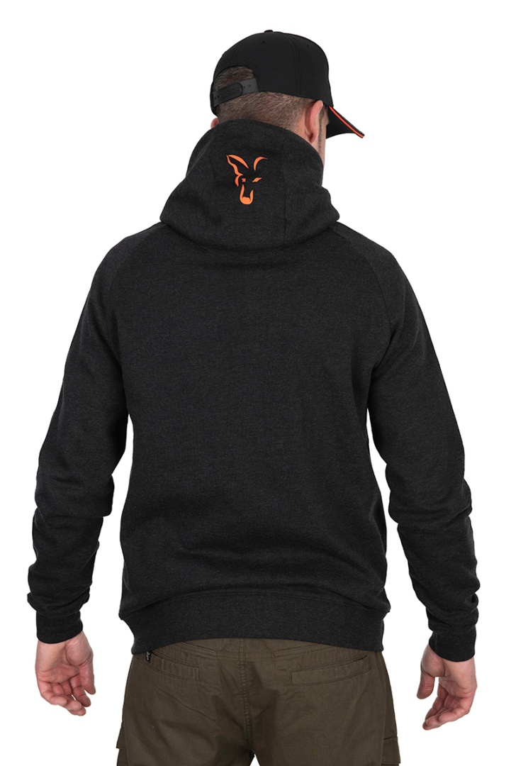 Fox Collection LW Hoody Black & Orange