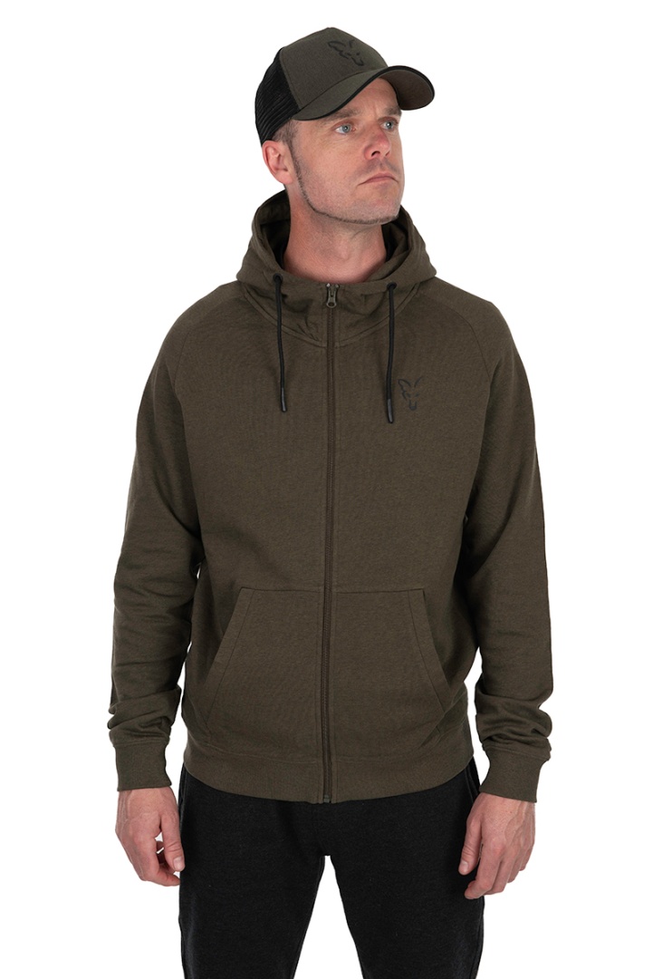 Fox Collection LW Hoody Green & Black