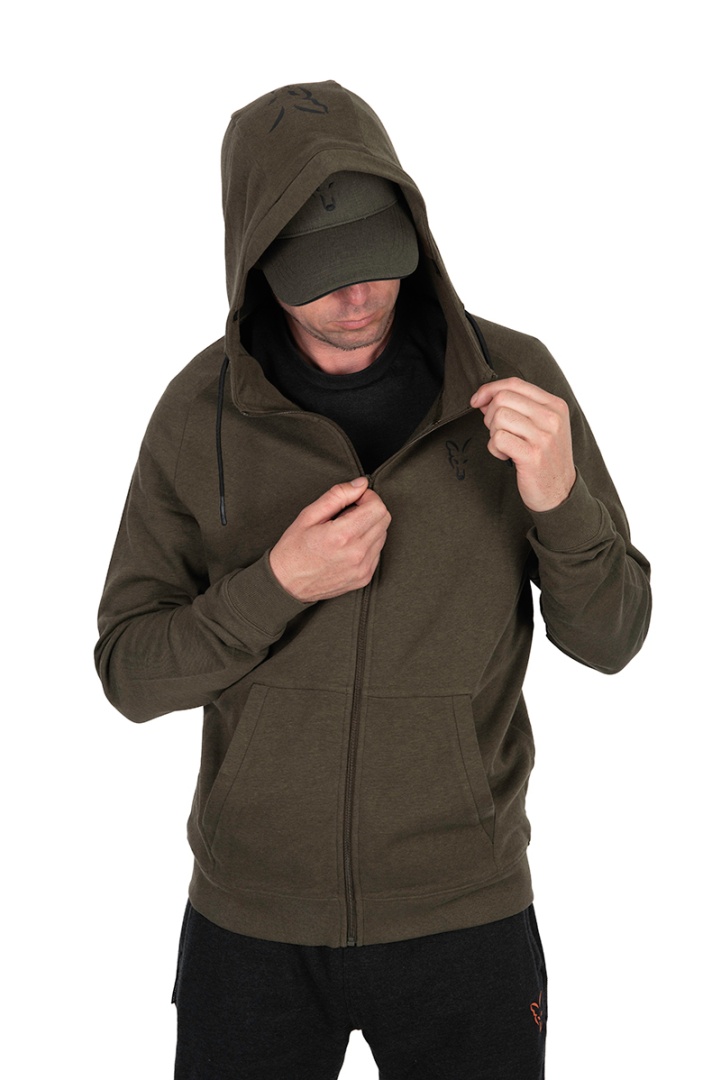 Fox Collection LW Hoody Green & Black