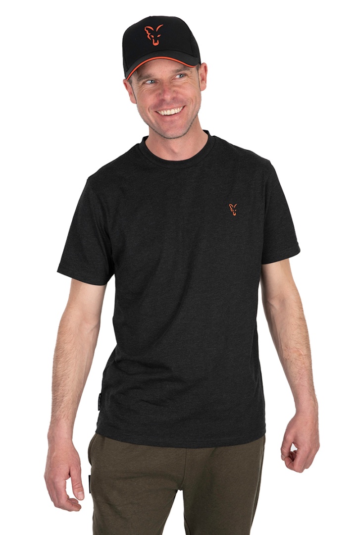 Fox Collection T-Shirt Black & Orange