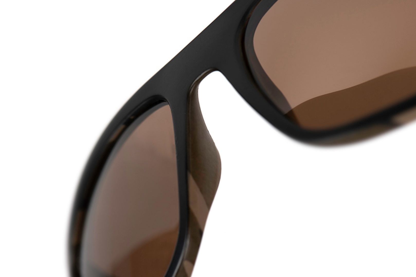 Fox Avius - Black & Camo Sunglasses - Brown Lense 