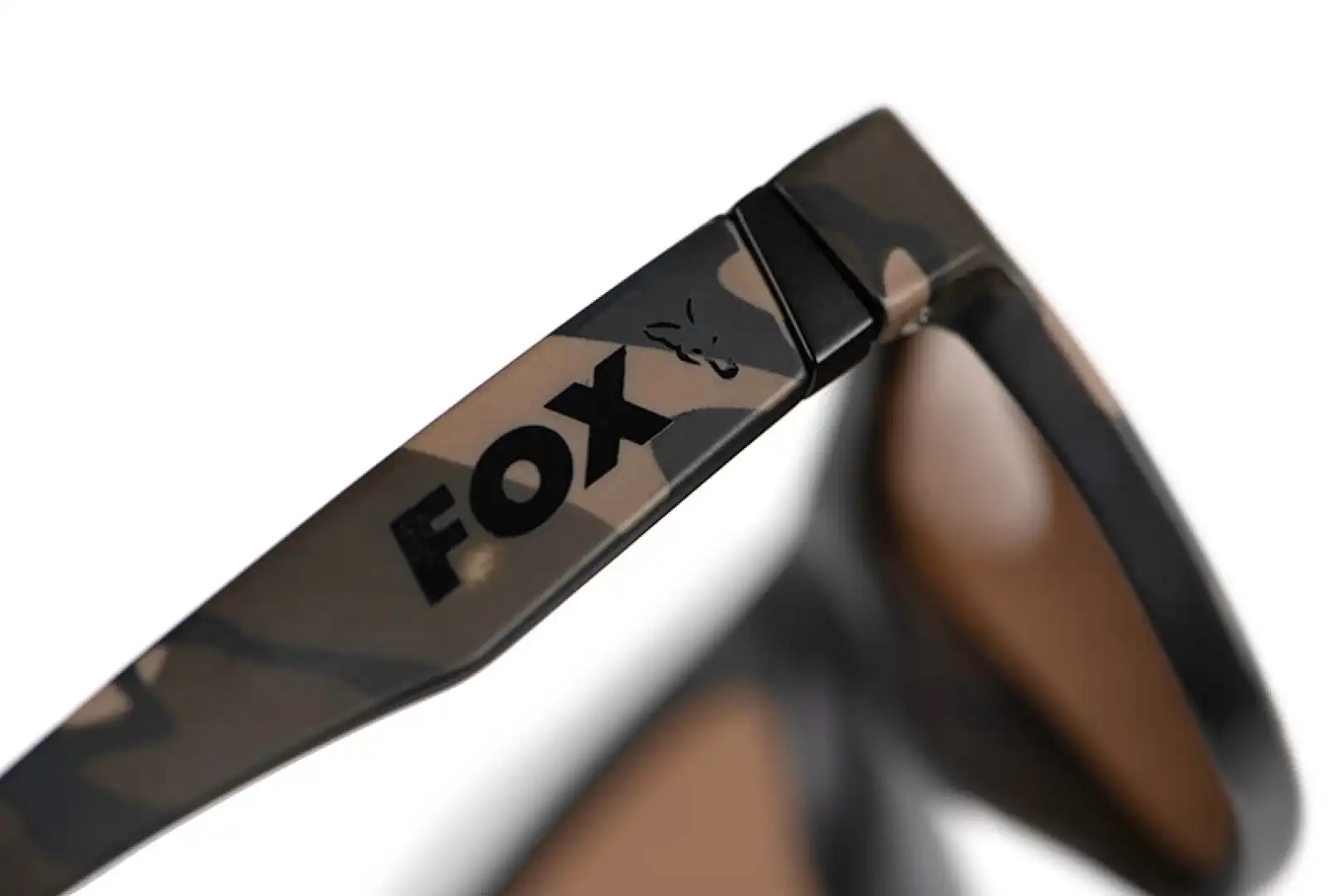 Fox Avius - Camo & Black Sunglasses - Brown Lense