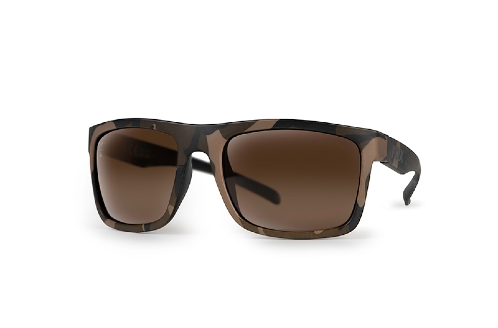 Fox Avius - Camo & Black Sunglasses - Brown Lense 