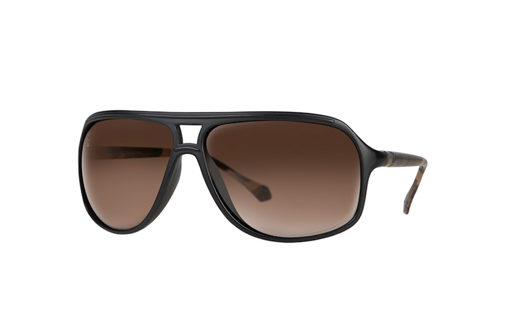 Fox AV8 Black & Camo Sunglasses – Brown Lense