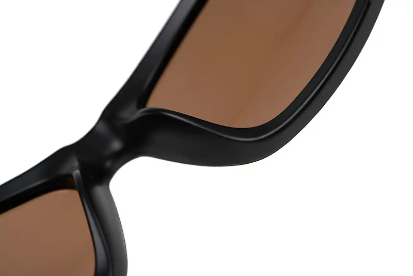 Fox Collection Wraps - Green & Black Sunglasses - Brown Lense