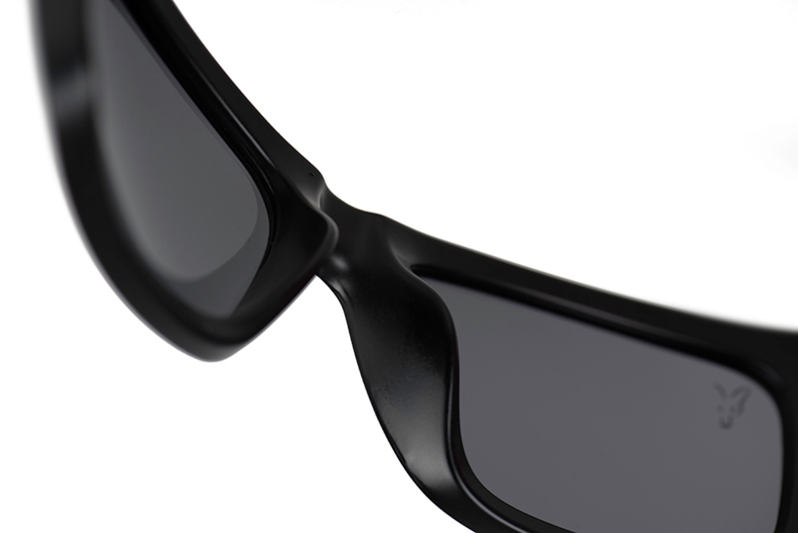 Fox Collection Wraps - Black & Orange Sunglasses - Grey Lense 
