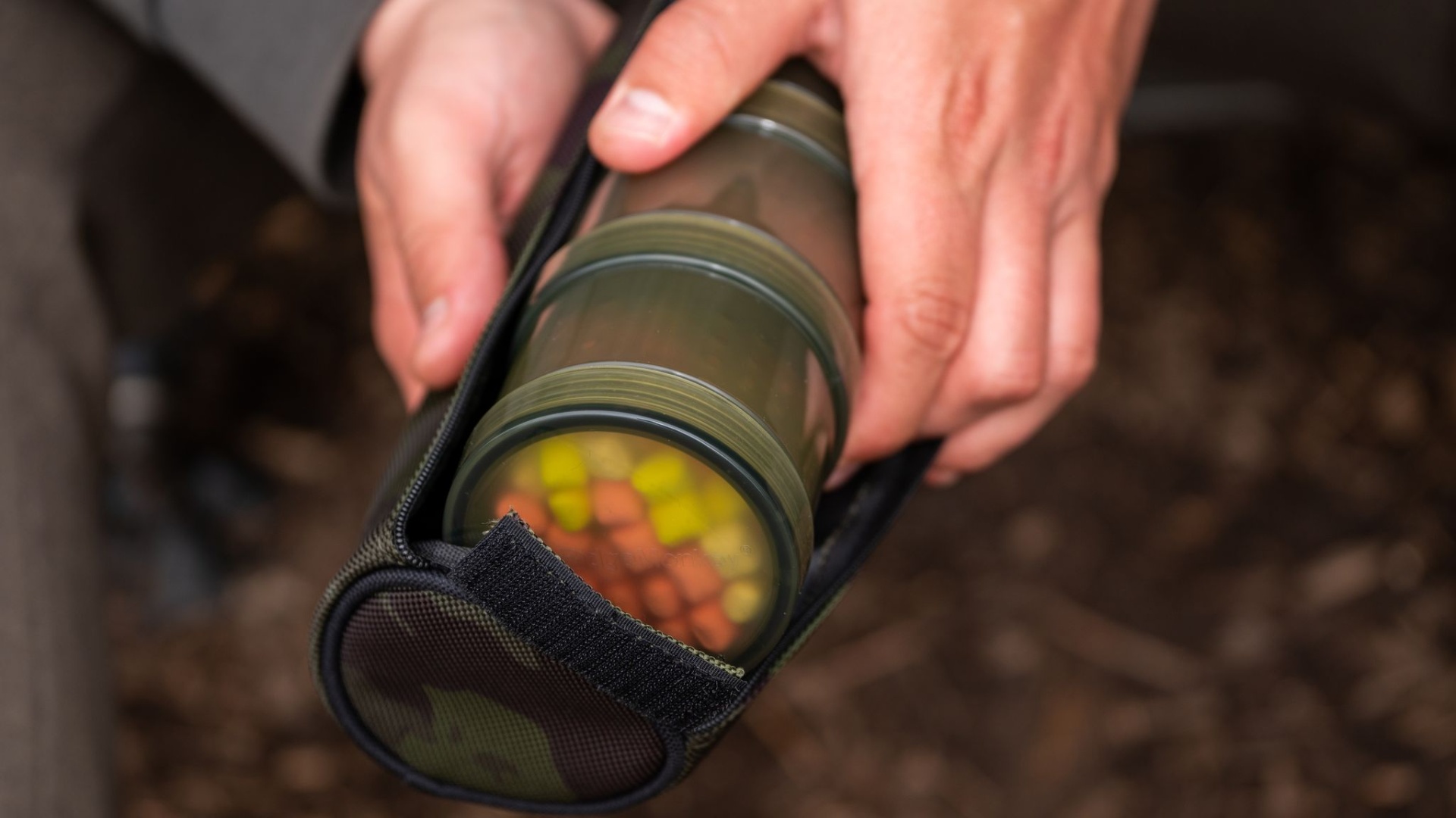 RidgeMonkey Modular Hookbait Pots Camo