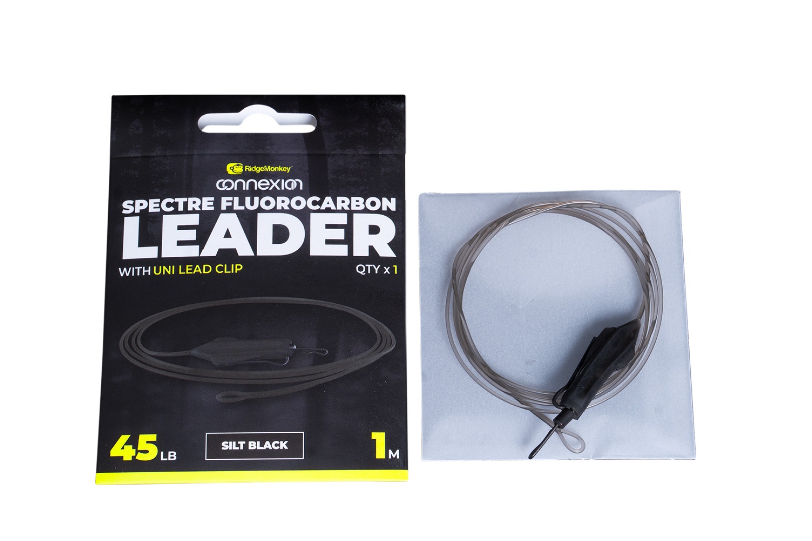 RidgeMonkey Spectre Fluorocarbon Uni Lead Clip Leader