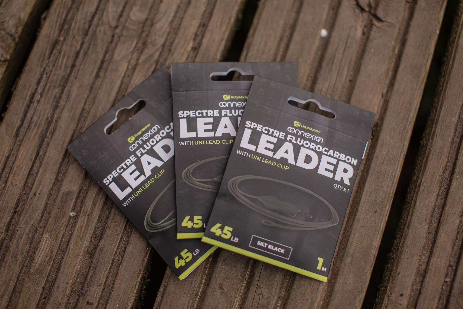 RidgeMonkey Spectre Fluorocarbon Uni Lead Clip Leader