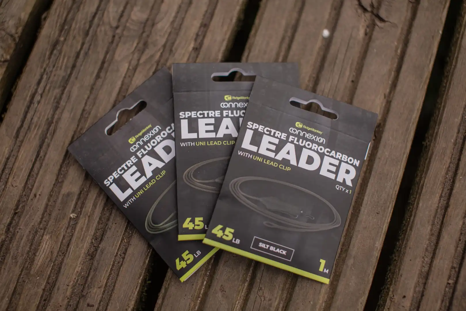 RidgeMonkey Spectre Fluorocarbon Uni Lead Clip Leader
