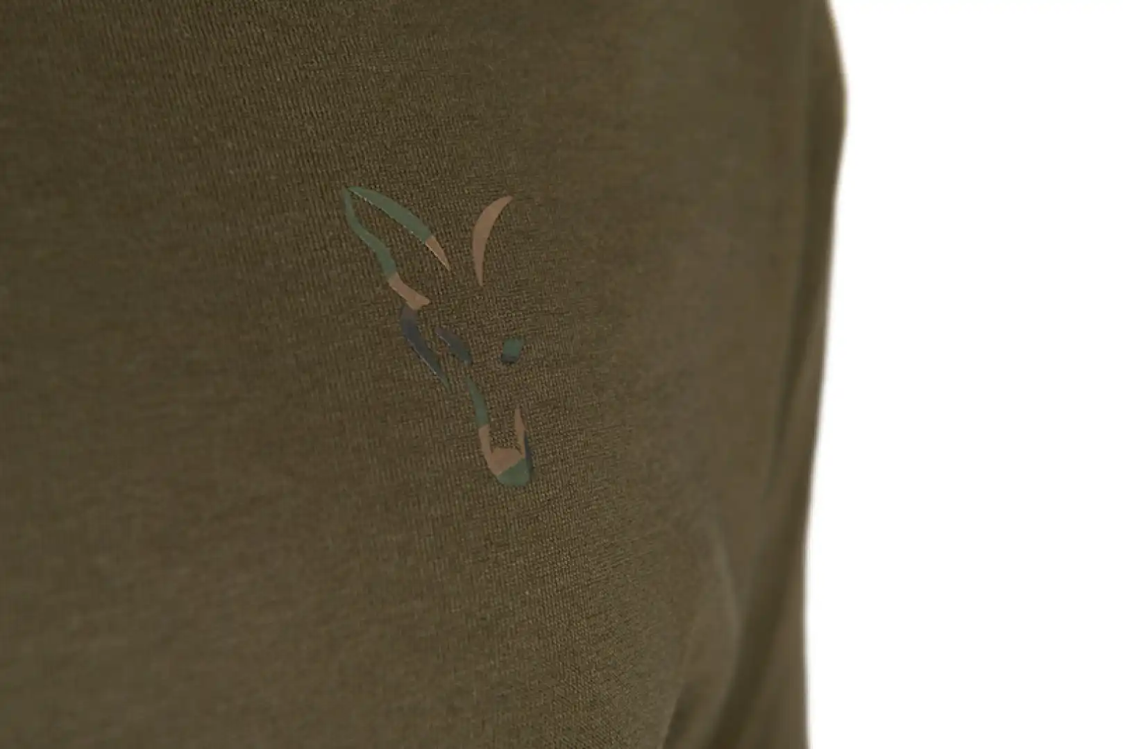 Fox KHAKI Large Print T-Shirt