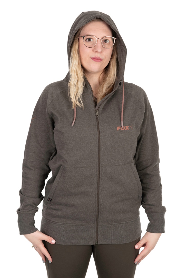 Fox Woman Clothes - Zipped Hoodie