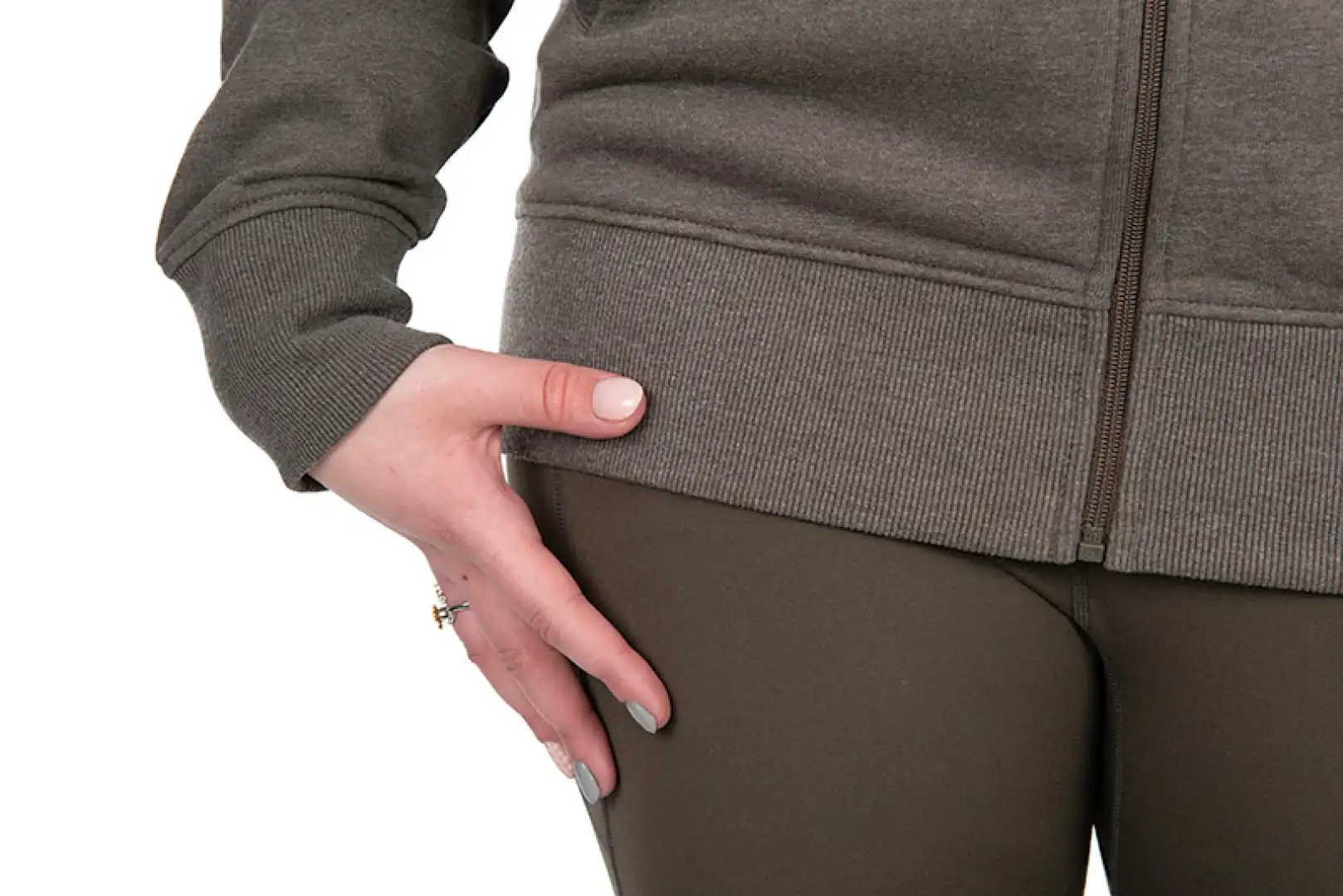 Fox Woman Clothes - Zipped Hoodie