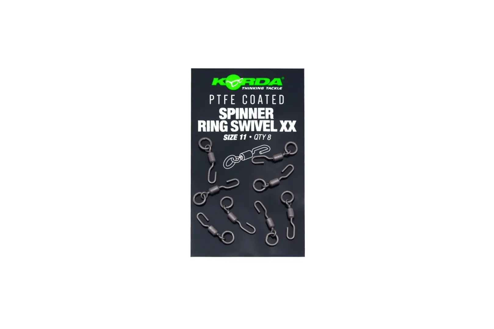 Korda PTFE Spinner Ring Swivel XX 