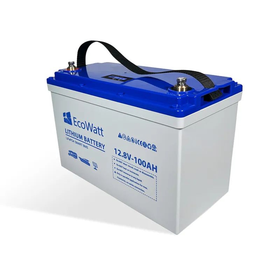 Ultimatron Ecowatt LiFePO4 Lithium Battery 12.8V 100Ah