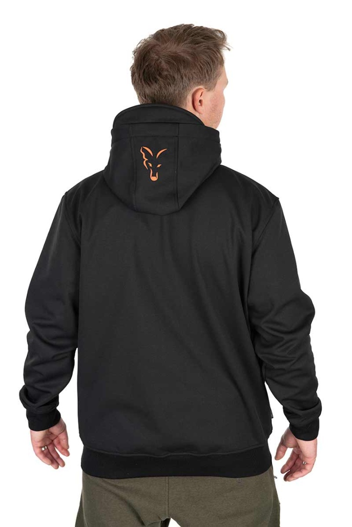 Fox Collection Soft Shell Jacket - Black & Orange 