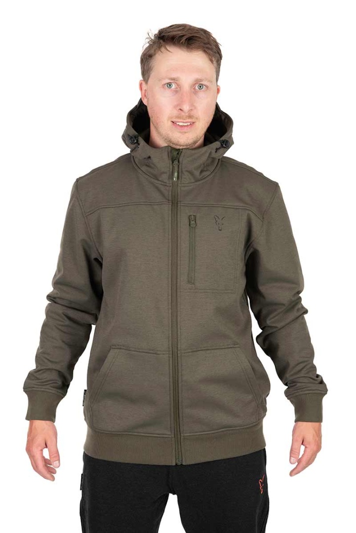 Fox Collection Soft Shell Jacket - Green & Black
