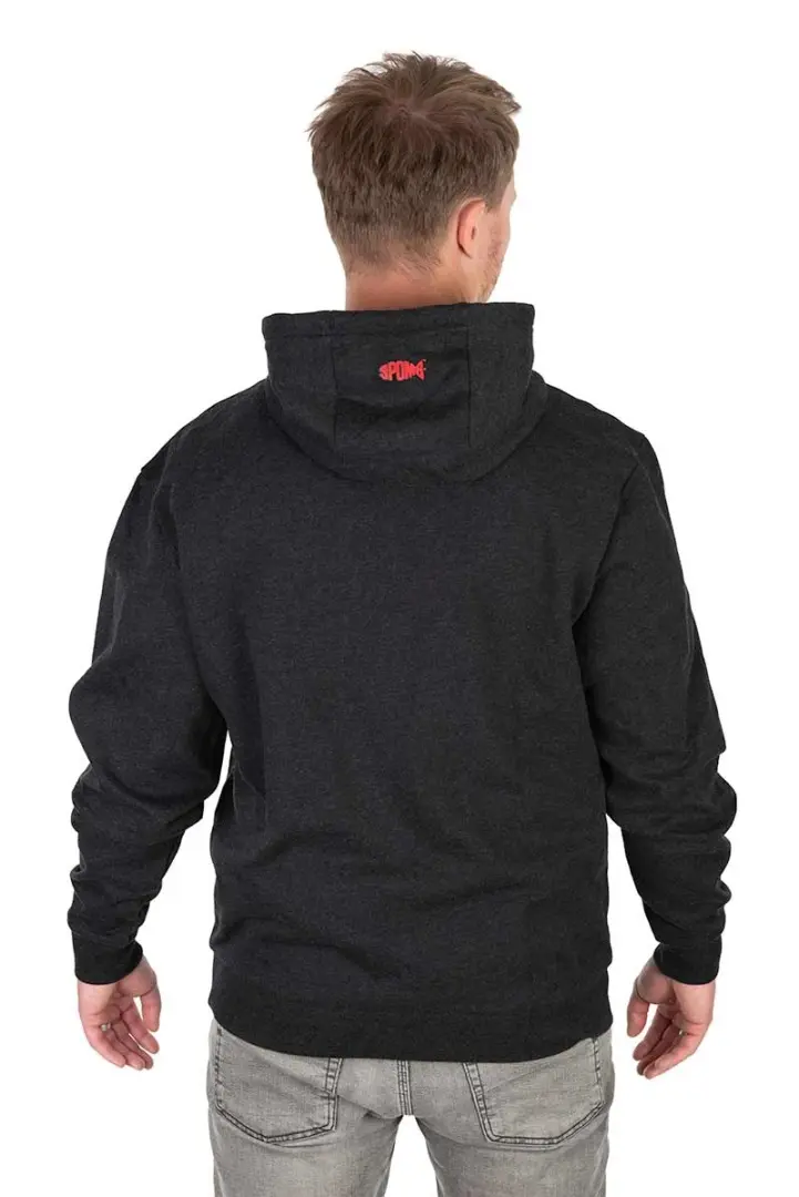 Spomb Black Marl Hoodie Pullover
