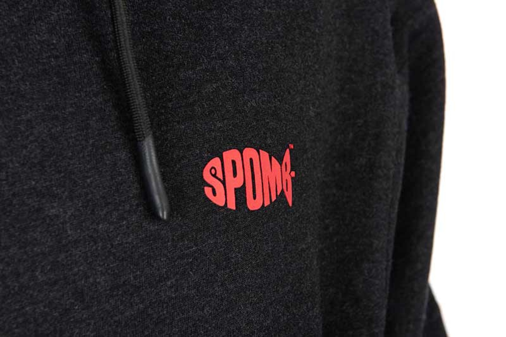 Spomb Black Marl Hoodie Pullover 