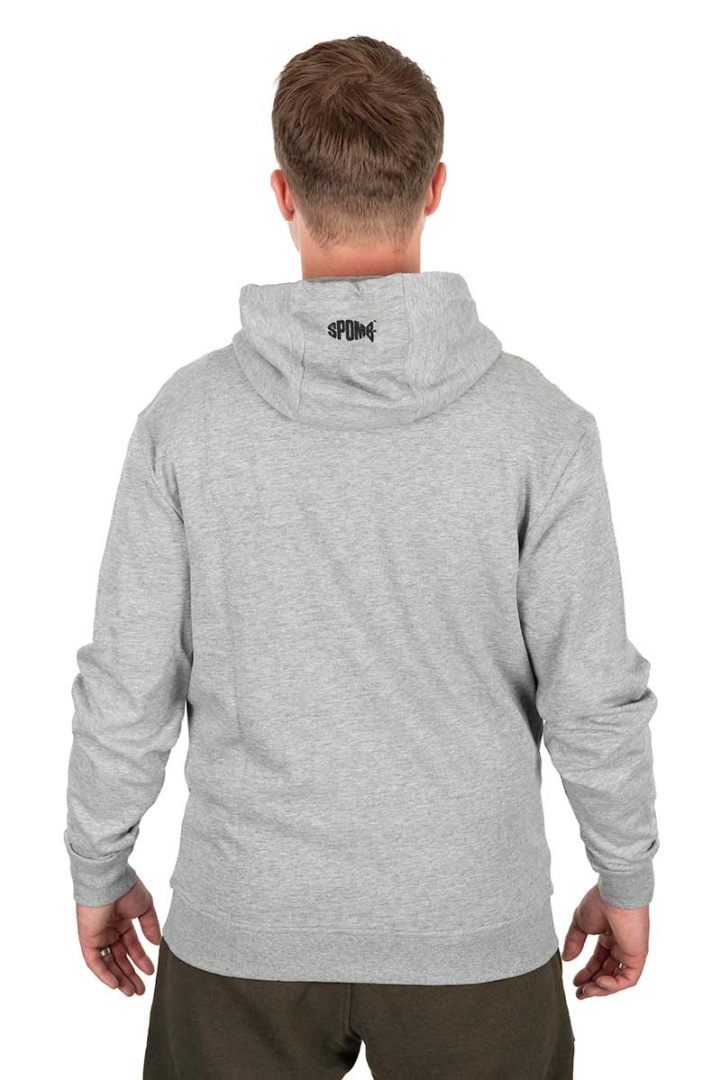 Spomb Grey Hoodie Full Zip 