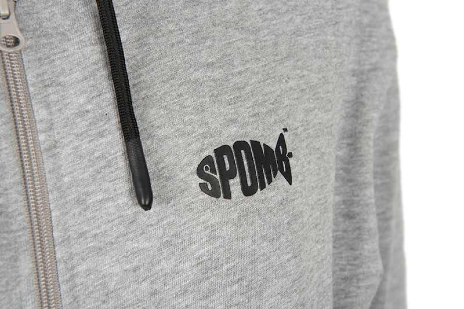 Spomb Grey Hoodie Full Zip 