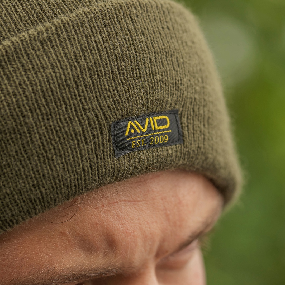 Avid Carp Minimal Green Beanie