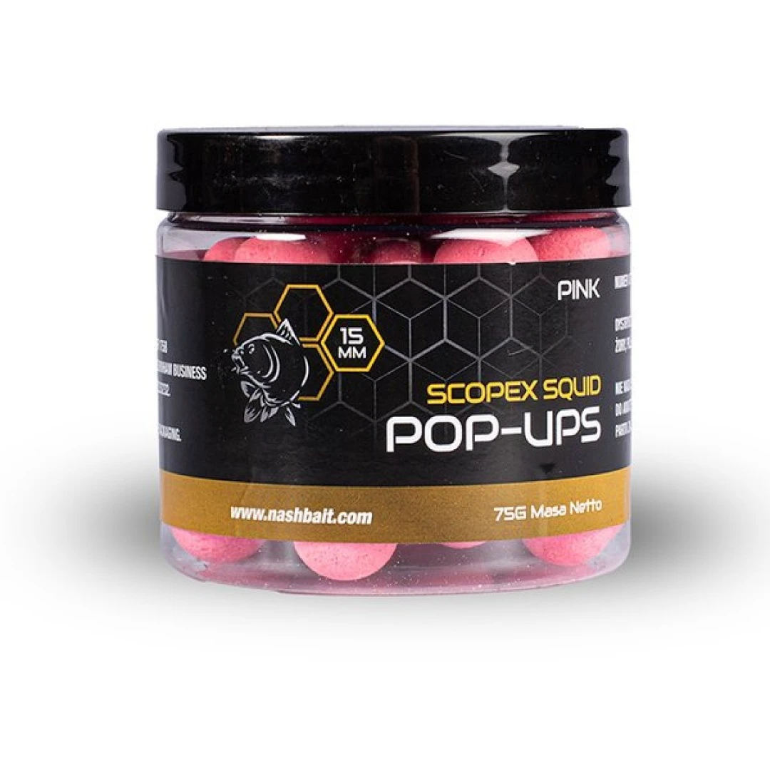 Nash Scopex Squid Pop Up - Pink