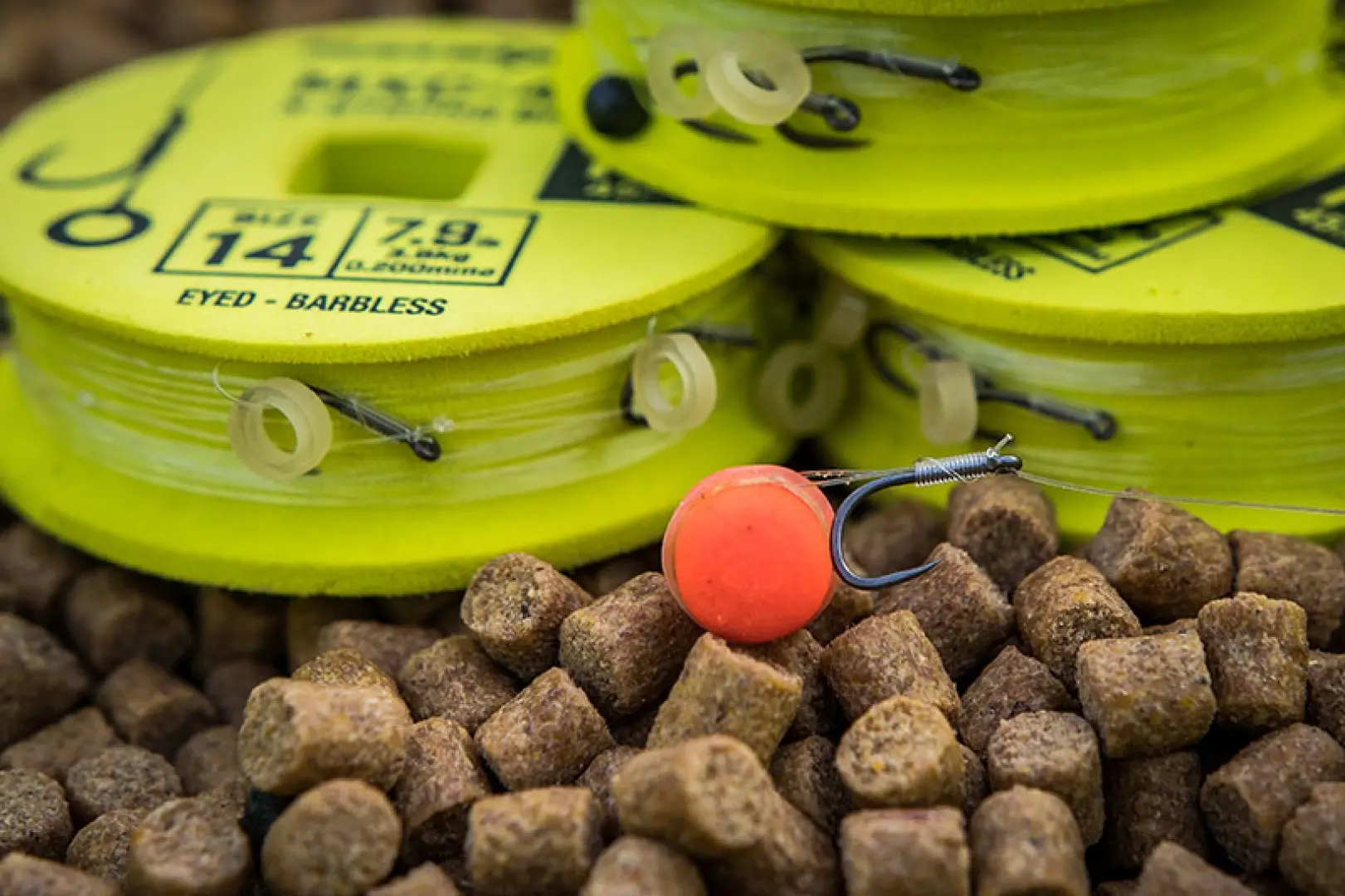 Matrix MXC-4 Barbless X-Strong Bait Bands Rigs - 45cm