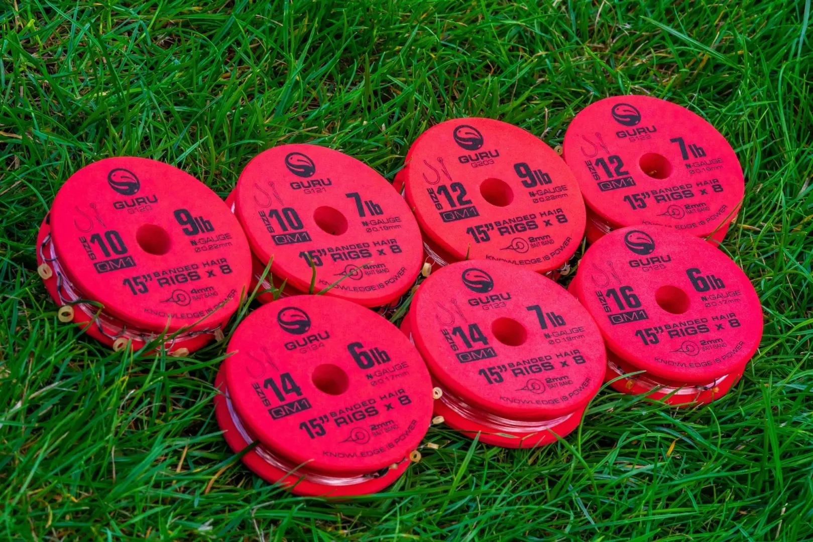 GURU QM1 Bait Bands Ready Rigs - 38cm