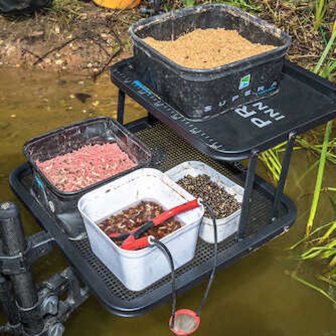 Preston Innovations Offbox Double Decker Side Tray - Small