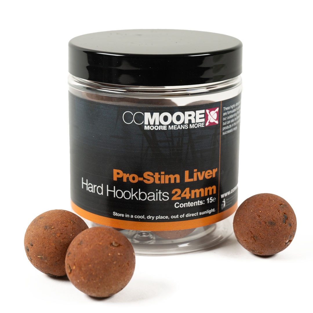 CCMoore Pro-Stim Liver Hard Hookbaits 