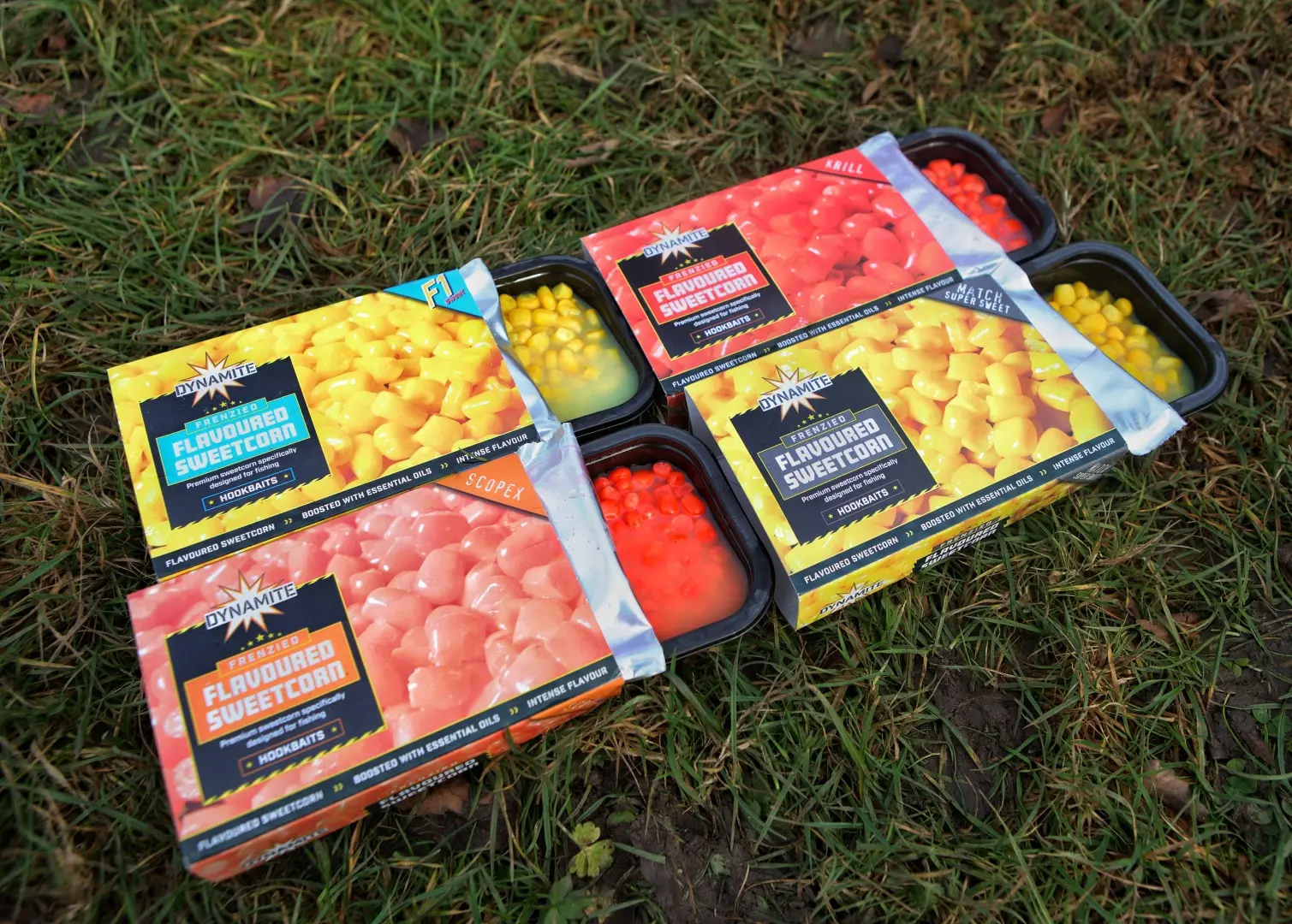 DynamiteBaits Frenzied Flavoured Sweetcorn F1 Sweet Yellow