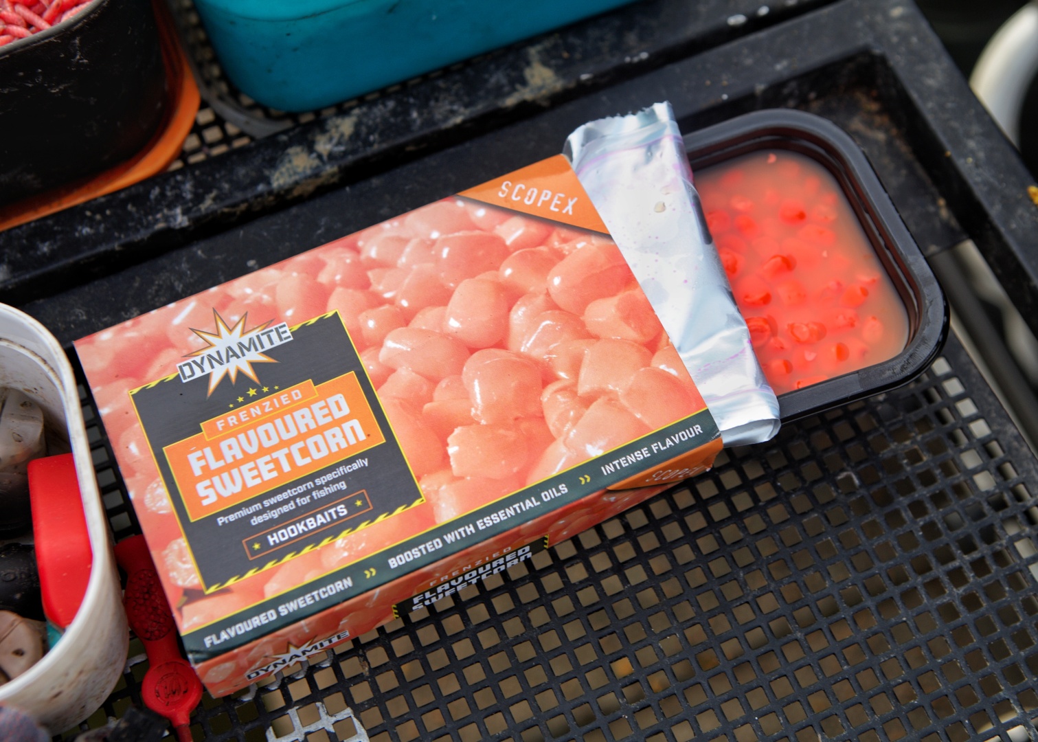 DynamiteBaits Frenzied Flavoured Sweetcorn Scopex Orange