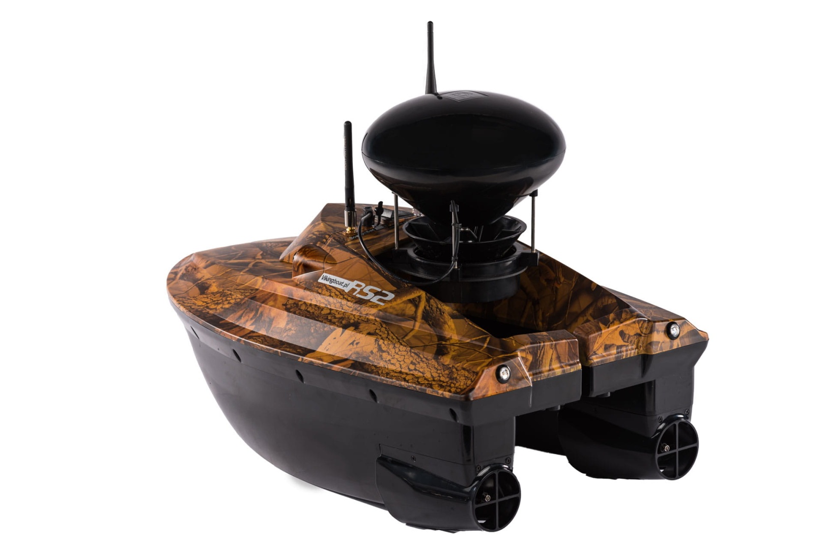 Viking Boat RS2 CAMO - (Sondeur T600 + Lance-appâts)