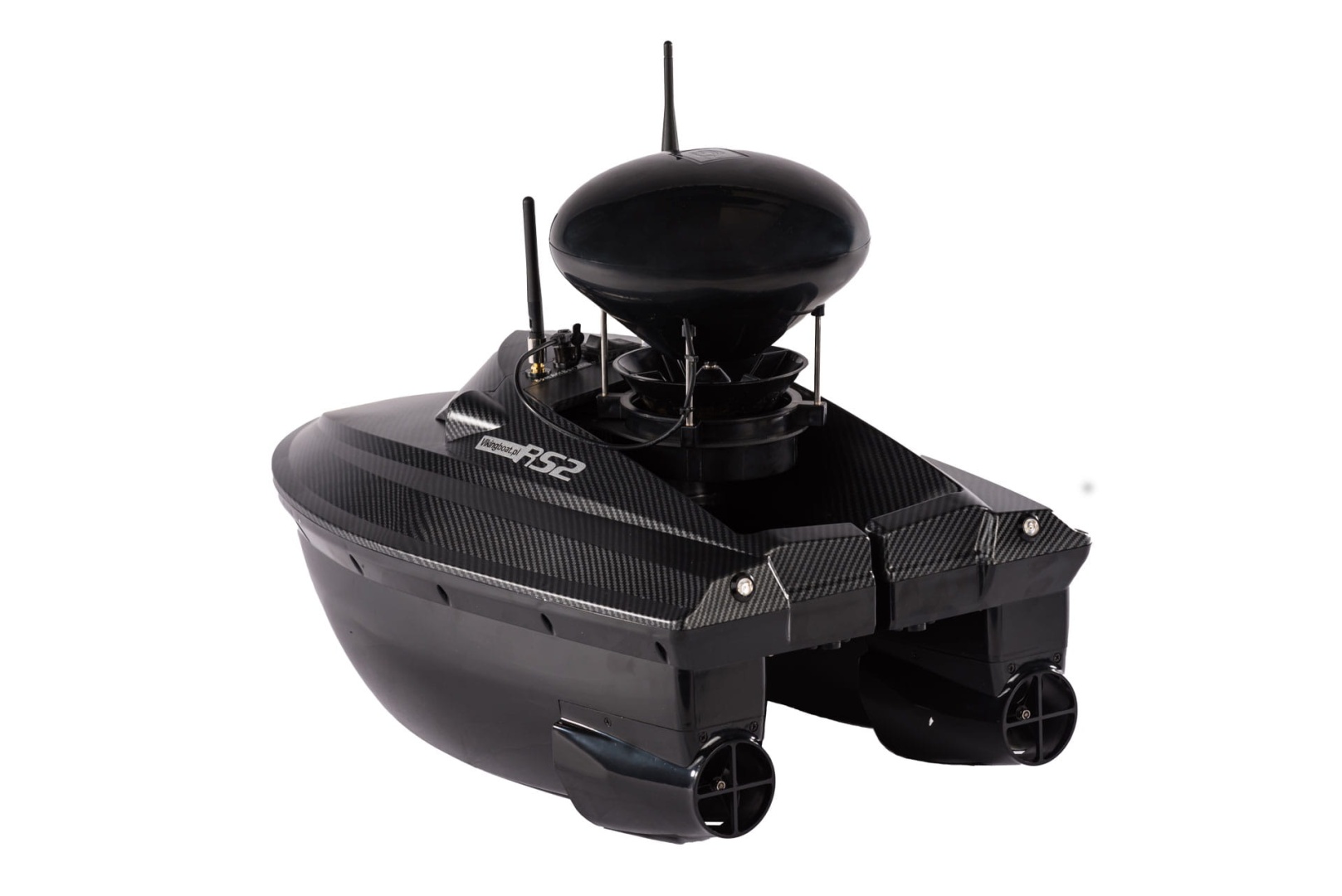 Viking Boat RS2 Carbon - (Echo Sounder All in One with Pilot + Bait Spreader)