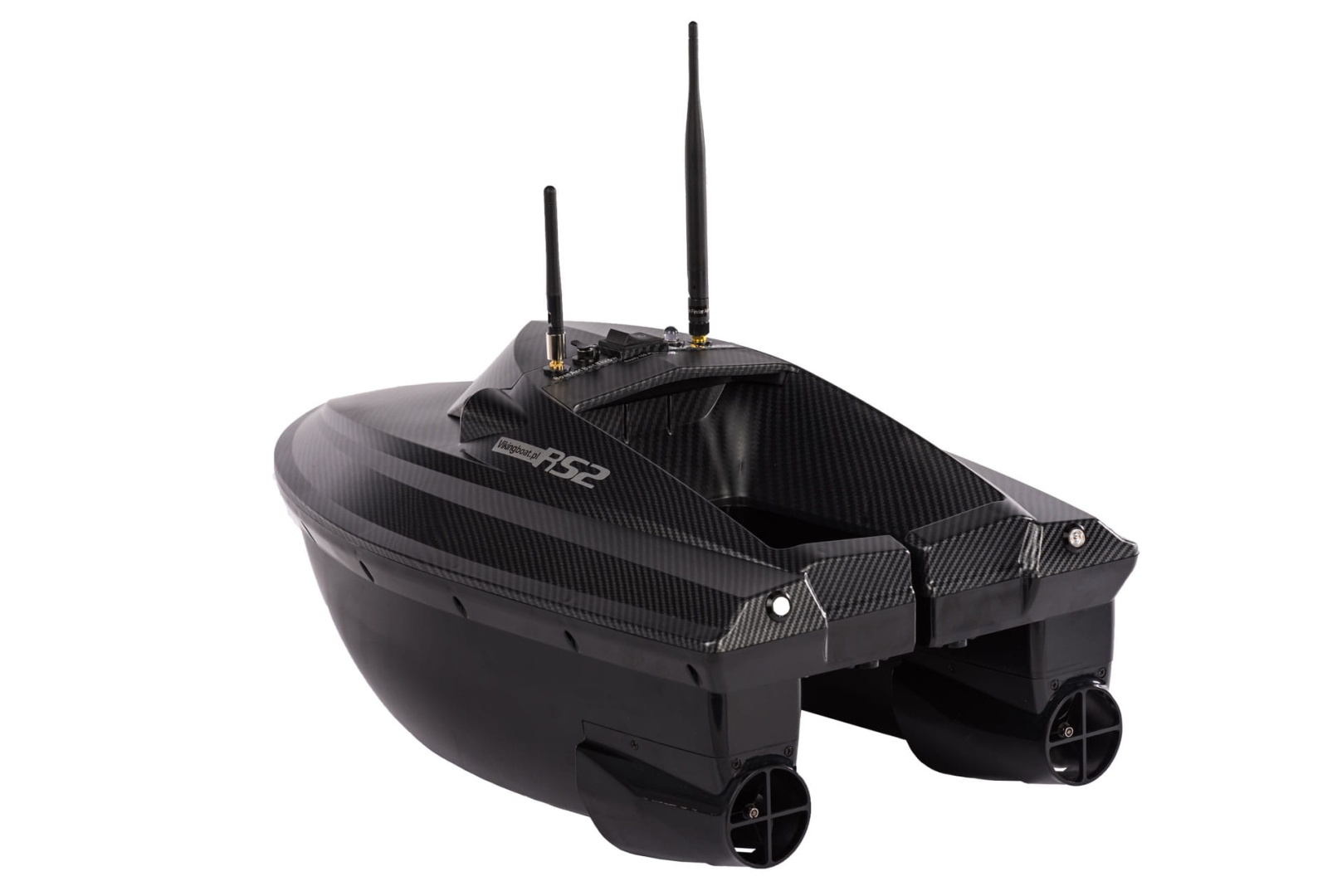 Viking Boat RS2 Carbon - (Ecoscandaglio All in One nel Telecomando + Distributore di Esche)