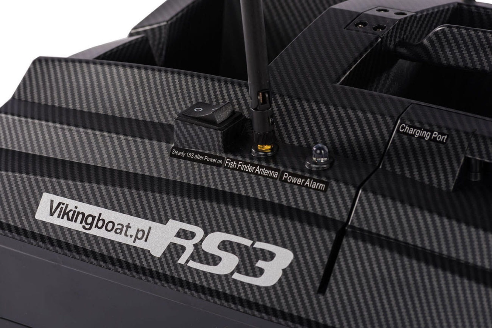 Viking Boat RS3 Carbon - (T600 Fish Finder + Bait Spreader)