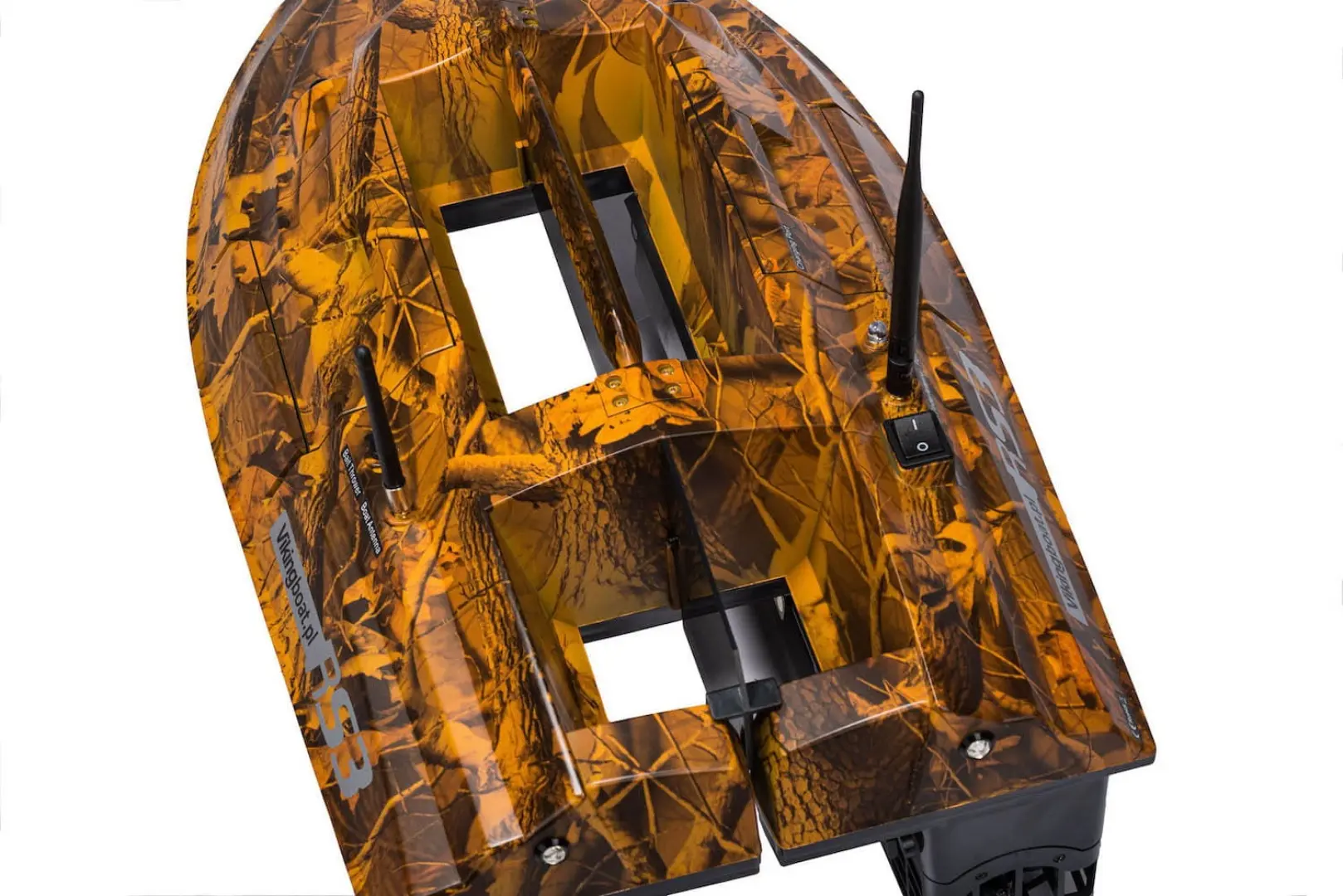 Viking Boat RS3 CAMO - (Sondeur T600 + Lance-appâts)