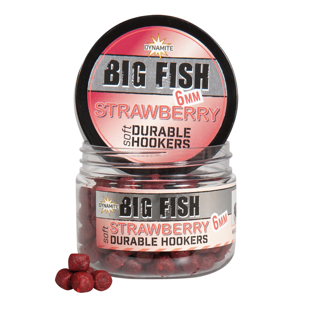 DynamiteBaits Big Fish Strawberry Durable Hook Pellets