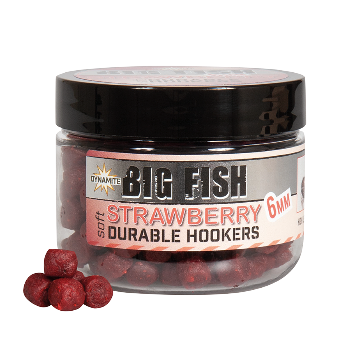 DynamiteBaits Big Fish Strawberry Durable Hook Pellets