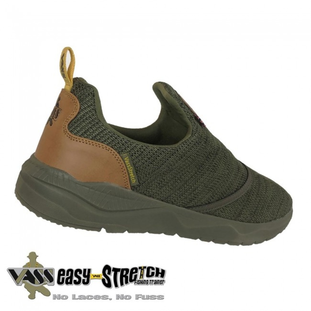 VASS Easy-Stretch Trainer Khaki