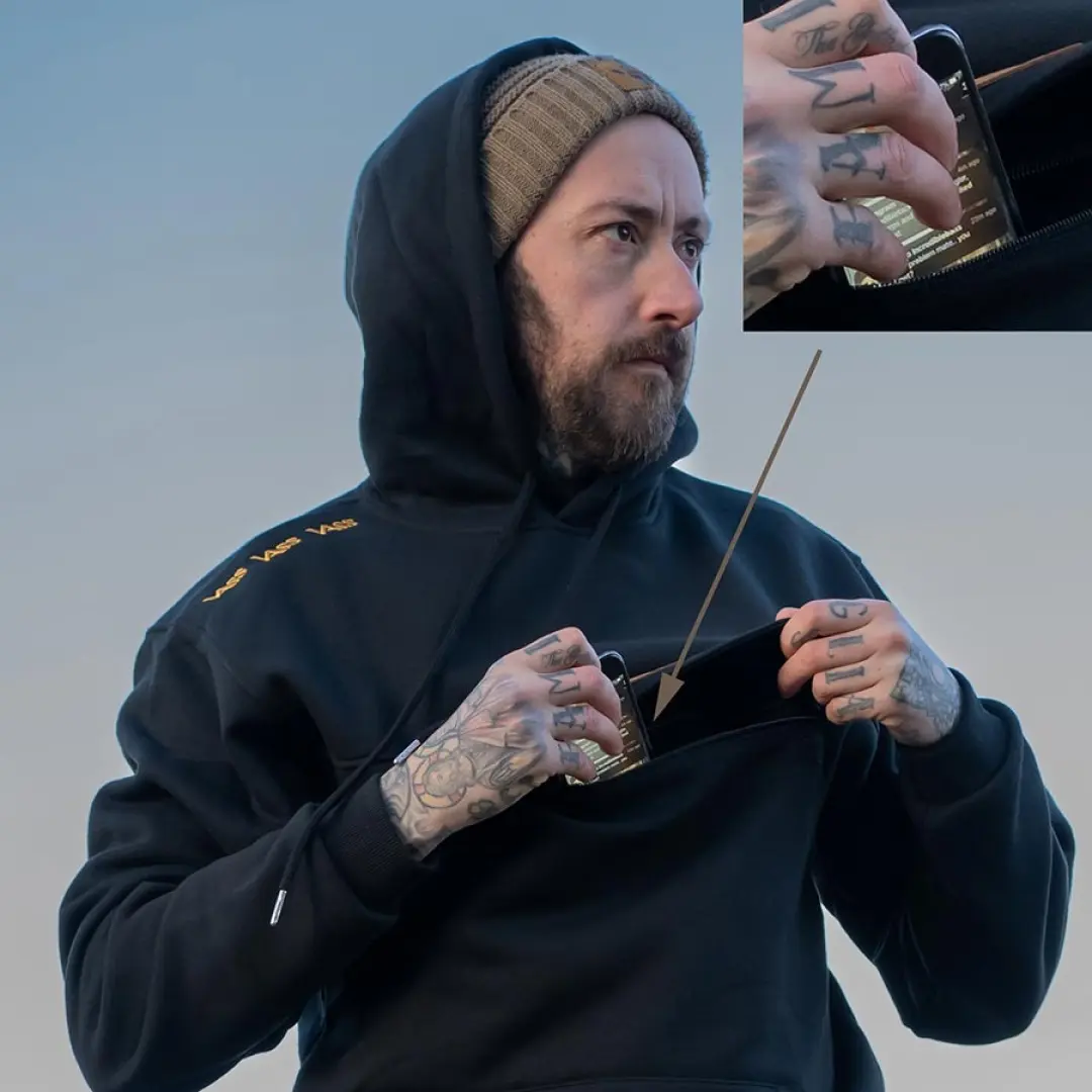Vass Culture Hoody Black