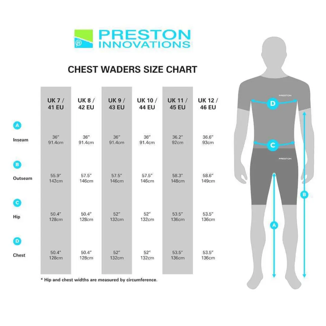 Preston Innovations Heavy Duty Chest Waders