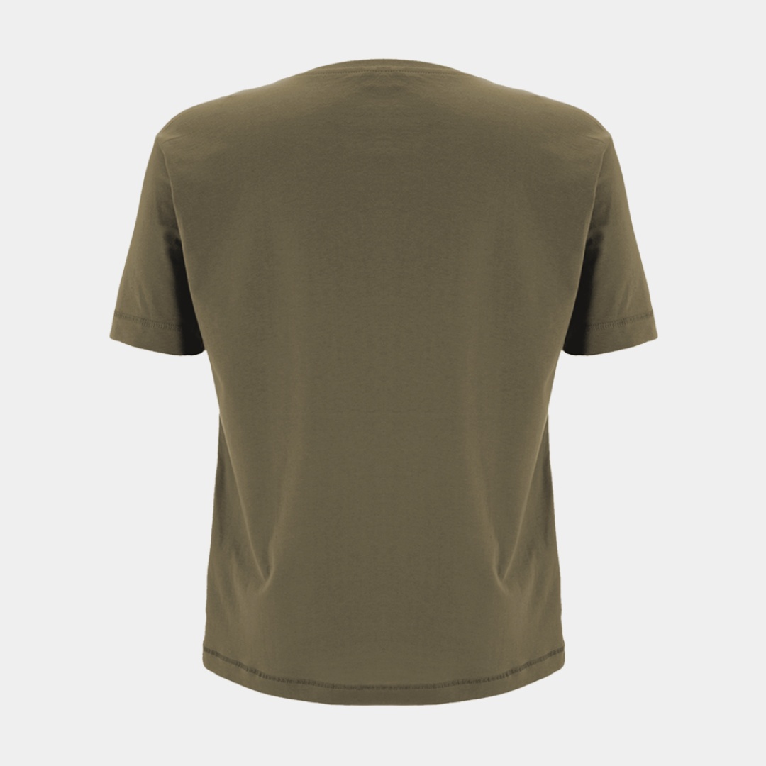 KUMU Heavyweight Pocket Ash Tee Brown T-Shirt 