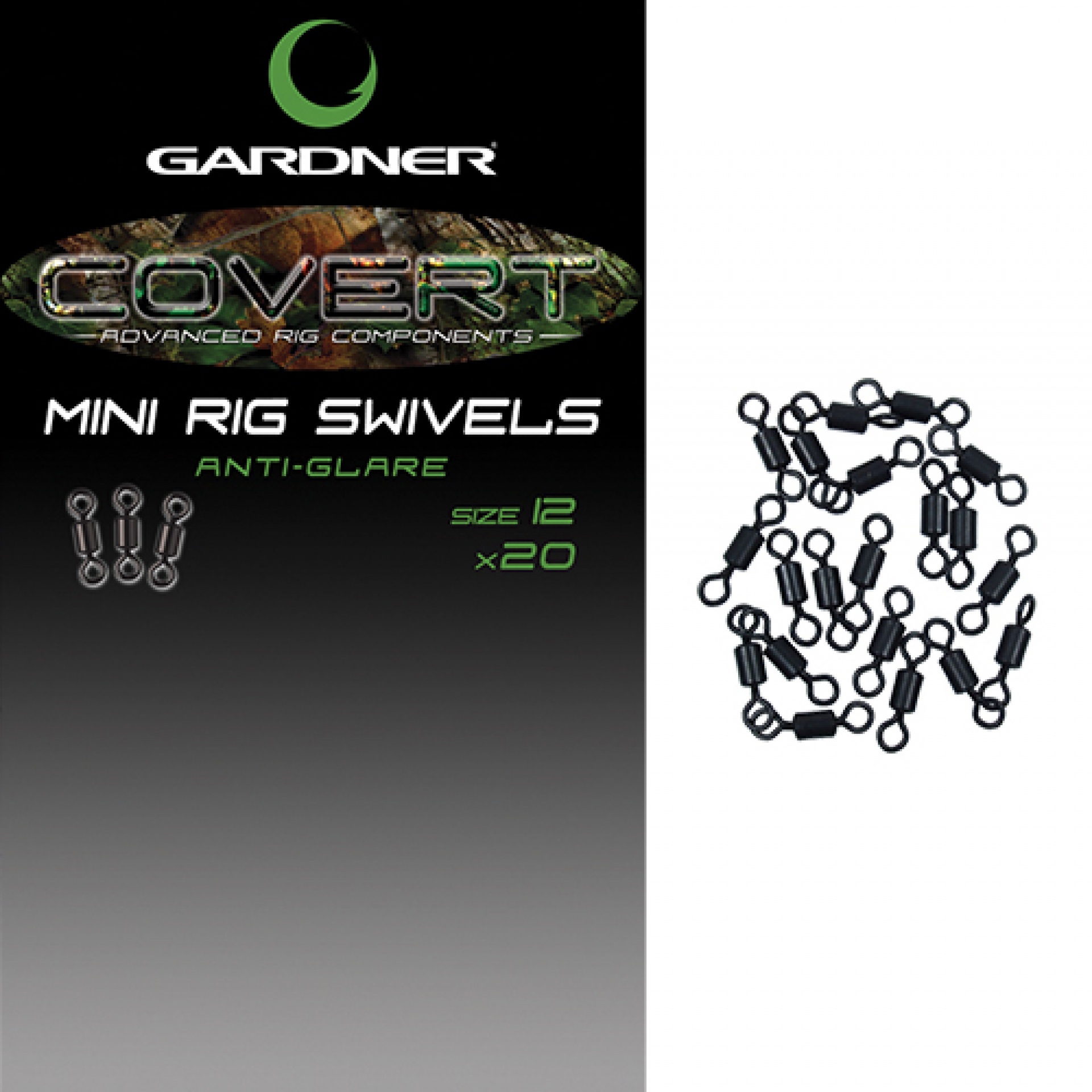 Gardner Covert Mini Rig Swivels 12